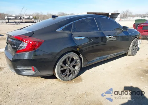 2020 Honda Civic Touring из США, поврежденный, VIN 19XFC1F92LE016645